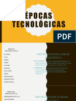 Épocas Tecnológicas 7ºb