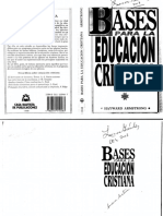 Bases Para La Educacion Cristiana