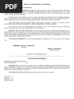 Spa PRC | PDF | Power Of Attorney | Notary Public