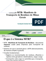 Apresentação Sistema MTR-MG FEAM Foco em RSS