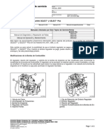 Partes de Servicio Temas: Mejora de La Bomba de Combustible CELECT™ y CELECT™ Plus