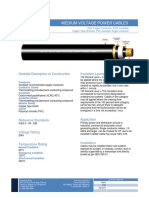 MEDIUM VOLTAGE POWER CABLES 25kV