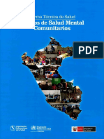 Norma Técnica Centros de Salud Mental Comunitarios