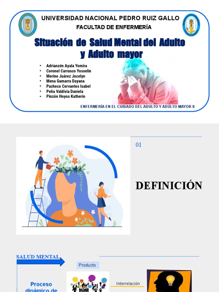 Salud Mental en Adultos Mayores | PDF | Depresión (estado de ánimo ...