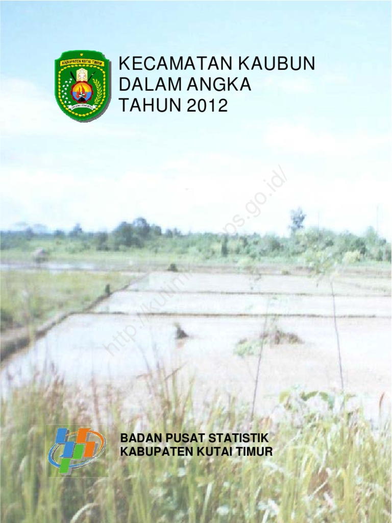 Kecamatan Kaubun Dalam Angka Tahun 2012 | PDF