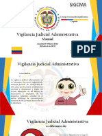 Vigilancia Judicial Administrativa - Manual