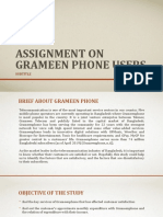 Analysis On Grameen Phone Users