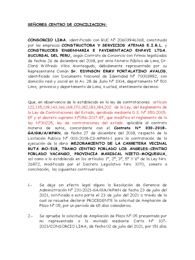 CONCILIACION | PDF | Justicia | Crimen y violencia
