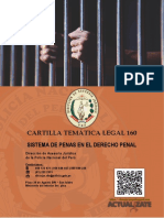 Cartilla 160 - Sistema de Penas en El Derecho Penal