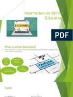 Presentation On Online Education