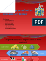 Actividades Economicas Primarias en Jalisco