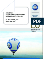 Pdfcoffee.com Materi Training Awareness Iso 27001 2015 Indospring Bu Putih Ayupdf PDF Free