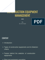 CONSTRUCTION EQUIPMENT MANAGEMENT-FINAL