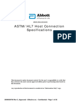 D000030750C - Data Connector ASTM and HL7 Host Interface Specifications