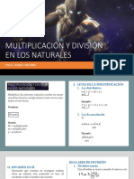 Multiplicación y División en Los Naturales