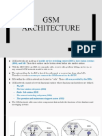 Cell Phone Network Architecture - GSM