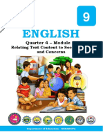 English: Quarter 4 - Module 4