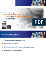 Developing and Elements: Service Products: Core Supplementary