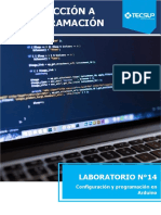 Laboratorio 14 - Configuracion y Programacion en Arduino