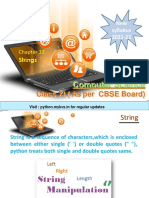 Class XI (As Per CBSE Board) : Computer Science