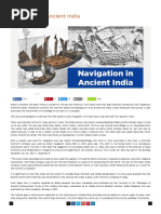 Navigation in Ancient India - Sanskriti - Hinduism and Indian Culture Website