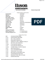 Allison Unit History Details