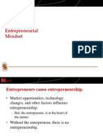 Entrepreneurial Mindset (Slides) Ss