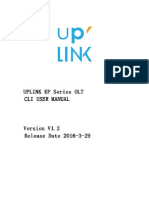 Uplink Ep Olt Cli User Manual v1 2