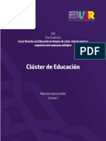 1 - Cluster de Educacion