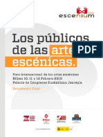 Los - Publicos - de - Las - Artes - Escenicas ESCENIUM