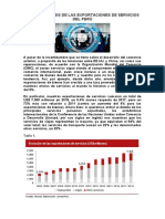 Radiografía de Exportaciones de Servicios Del Perú