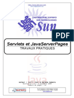 Servlets Et Javaserverpages: Travaux Pratiques