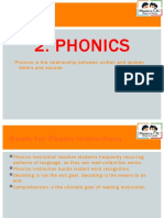 Phonics: Phonics Is The Relationship Between Written and Spoken Letters and Sounds