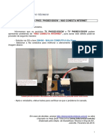 55-58E51 NÃO CONECT INTERNET