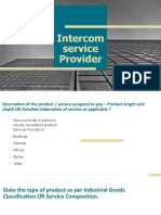 Intercom Service Provider