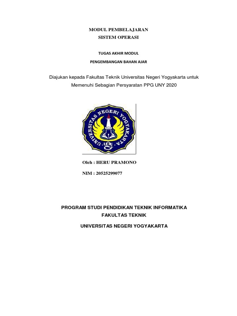 Modul So Ppg 2020 Pdf