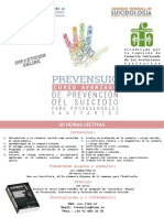 Prevensuic Curso Avanzado de Prevencion Del Suicidio