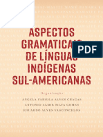 Aspectos Gramaticais de Linguas Indigenas Sul Americanas