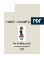 Introdução à Literatura Grega - Pt. VIII Ars Poetica 10-14