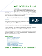 How To Do VLOOKUP in Excel