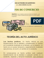 Actos de Comercio