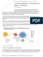 Hazardous Area Sensors Market - Innovations & Competitive Analysis - Forecast - Facts and Trends