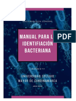 Manual de Identificación Bacteriana - Grupo e y F