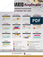 Calendario Escolar IPN 2021-2022