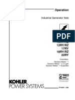 Industrial Generator Operation and Maintenance Manual