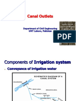 Lecture#12 Canal Outlets