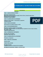 Actividades Para Trabajar El Teatro Foro en Tutorc3ada Proyecto Siente Vive Aprende Revisado