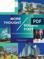 More Thought Square Foot: Enlivening Workspaces