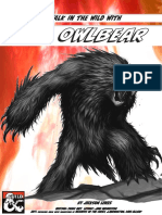 The Owlbear: A Walk in The Wild With