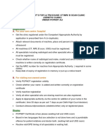 Do's and Dont's For Ultrasound Clinic (Final)